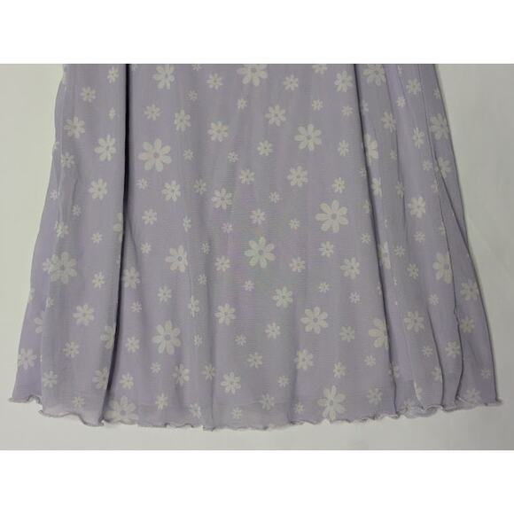 Flower Girl Lilac Mini Dress MINGA LONDON Size 10 Festival Fairycore, Kawaii0 - Picture 6 of 7